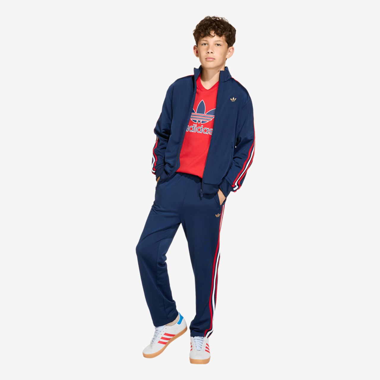 adidas Originals Firebird Loose Track Top Image 5 of 6. Tap to open photo gallery.