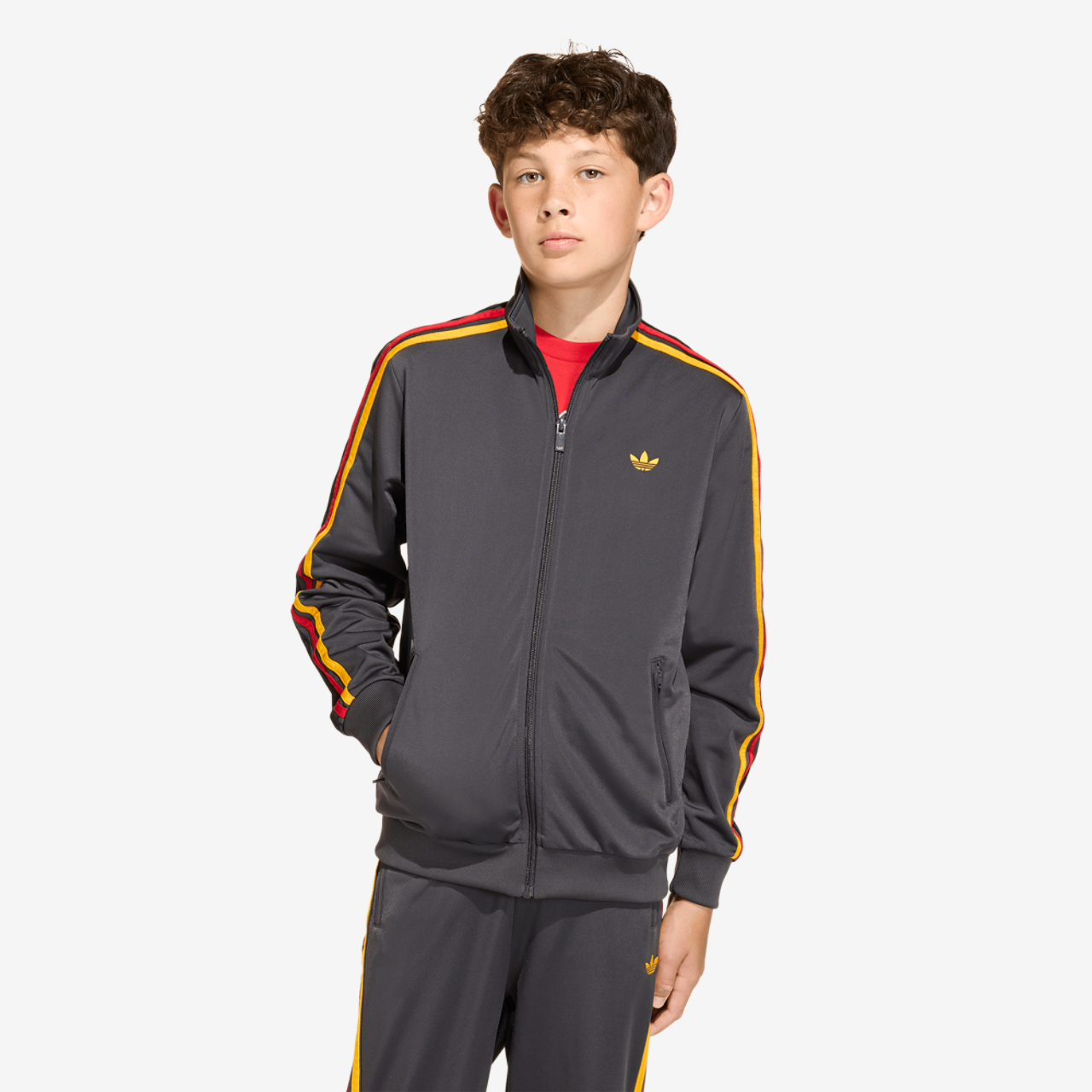 adidas Originals Firebird Loose Track Top Image 1 of 6. Tap to open photo gallery.