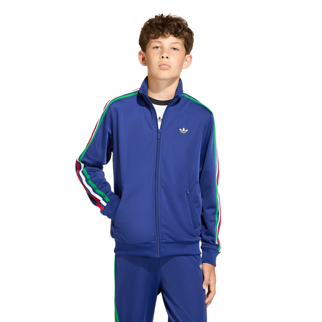 adidas Originals Firebird Loose Track Top Image 1 of 6. Tap to open photo gallery.