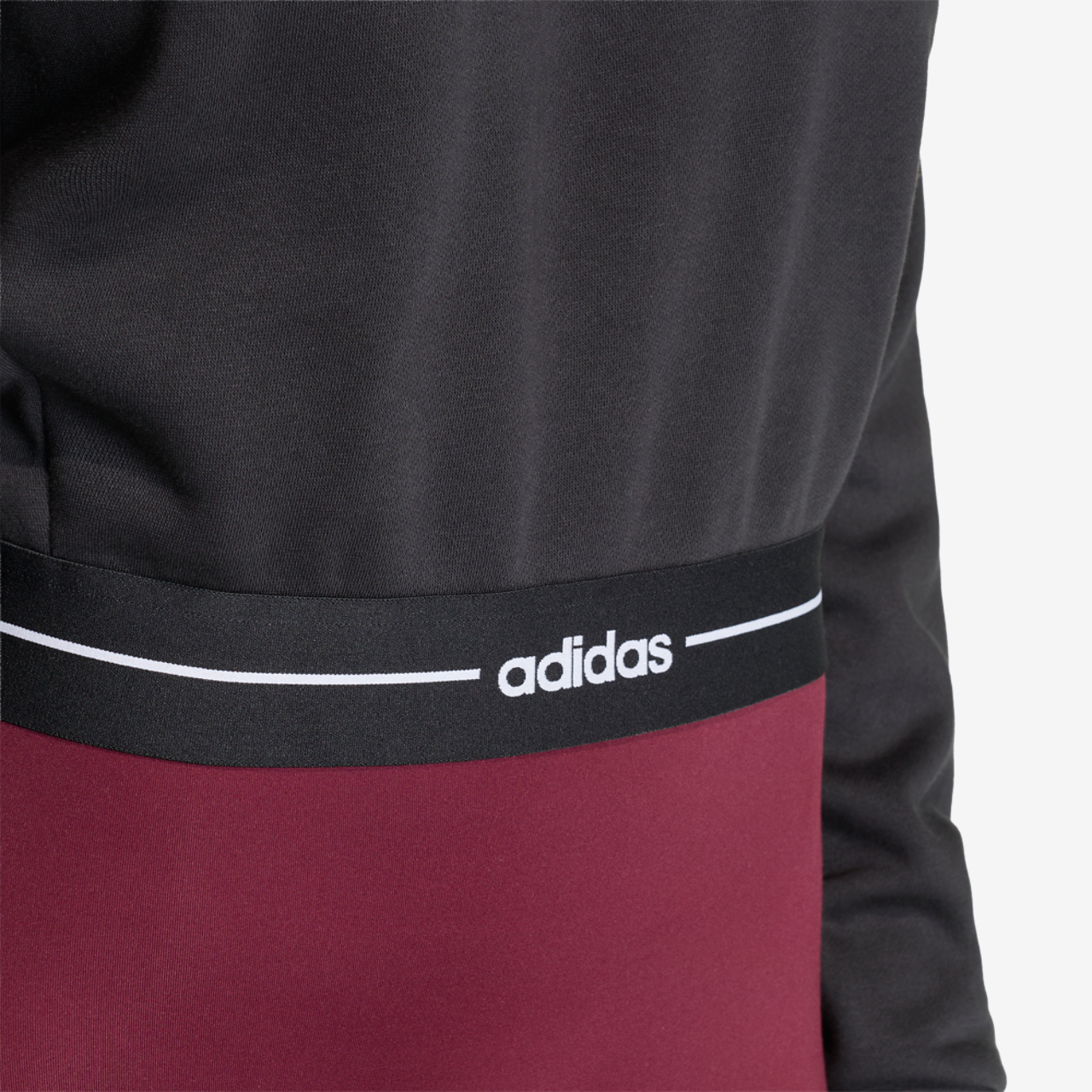 adidas Hyperglam Training Cropped Hoodie Image 4 of 6. Tap to open photo gallery.