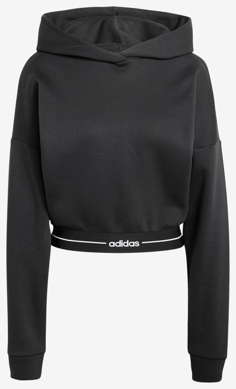 adidas Hyperglam Training Cropped Hoodie Image 6 of 6. Tap to open photo gallery.