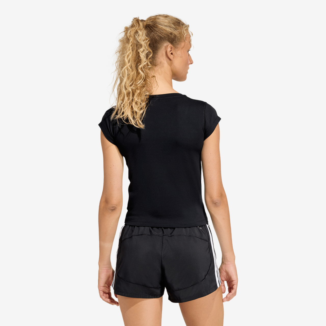 adidas Hyperglam Traning Baby T-Shirt Image 2 of 6. Tap to open photo gallery.