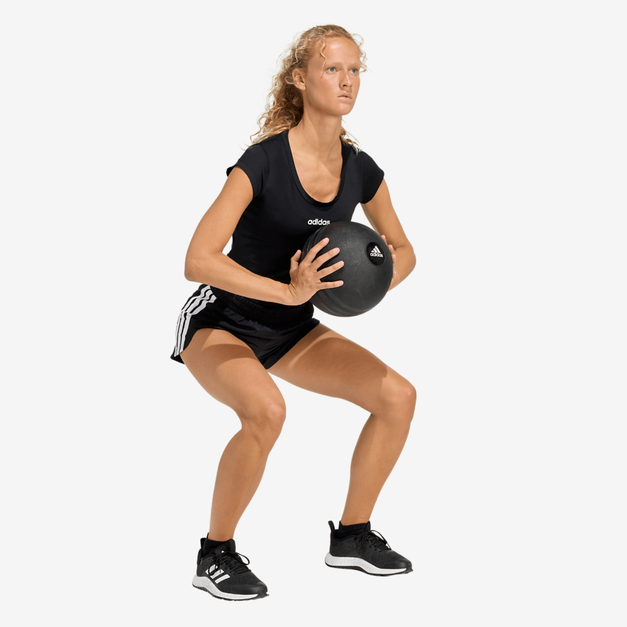 adidas Hyperglam Traning Baby T-Shirt Image 5 of 6. Tap to open photo gallery.
