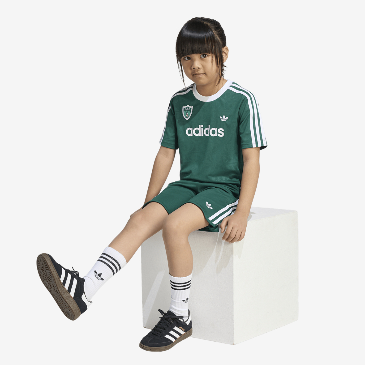 adidas Originals x Disney Jersey & Shorts Set Image 5 of 6. Tap to open photo gallery.