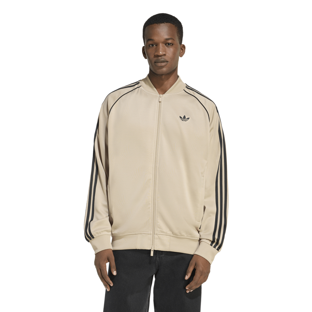 adidas Super Star Loose Track Top Image 1 of 5. Tap to open photo gallery.
