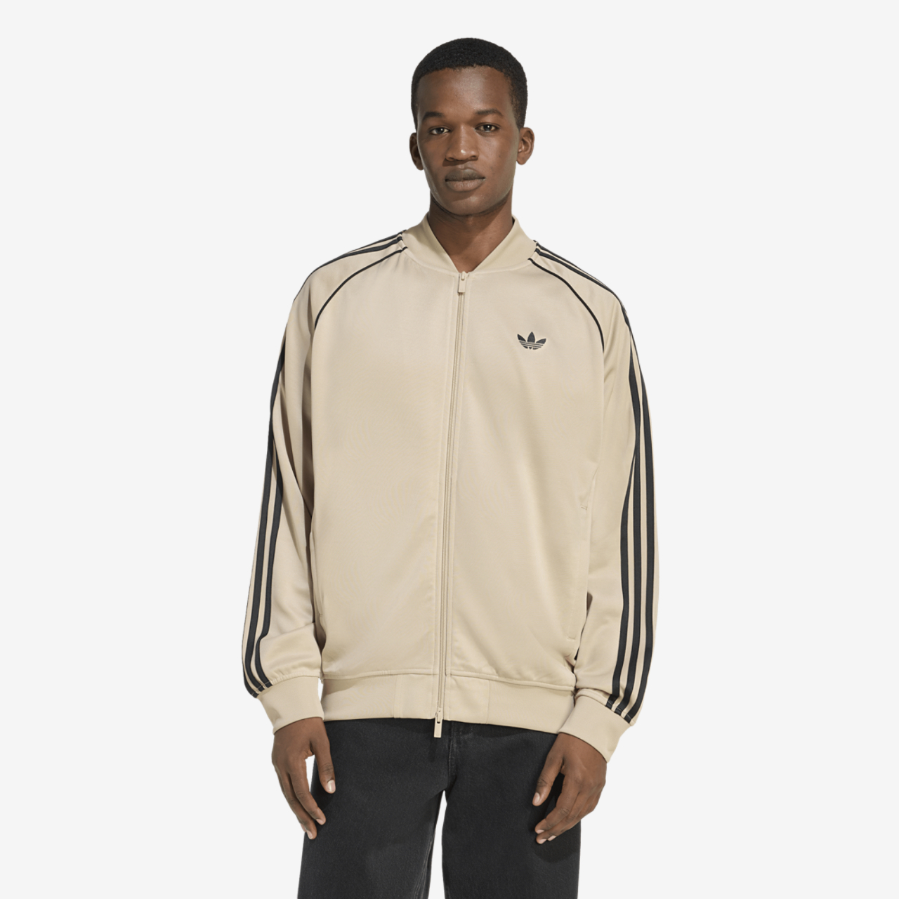 adidas Super Star Loose Track Top Image 1 of 5. Tap to open photo gallery.