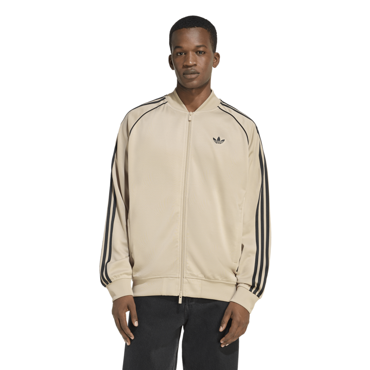 adidas Super Star Loose Track Top Image 1 of 5. Tap to open photo gallery.
