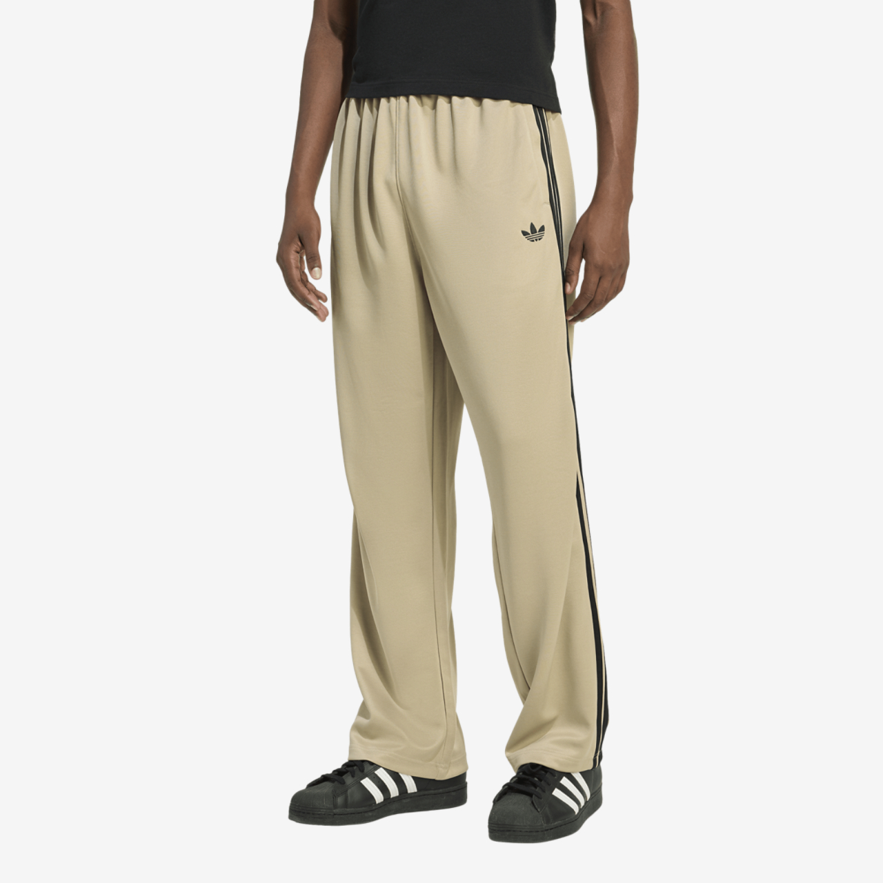 adidas Super Star Loose Track Pants Image 1 of 4. Tap to open photo gallery.