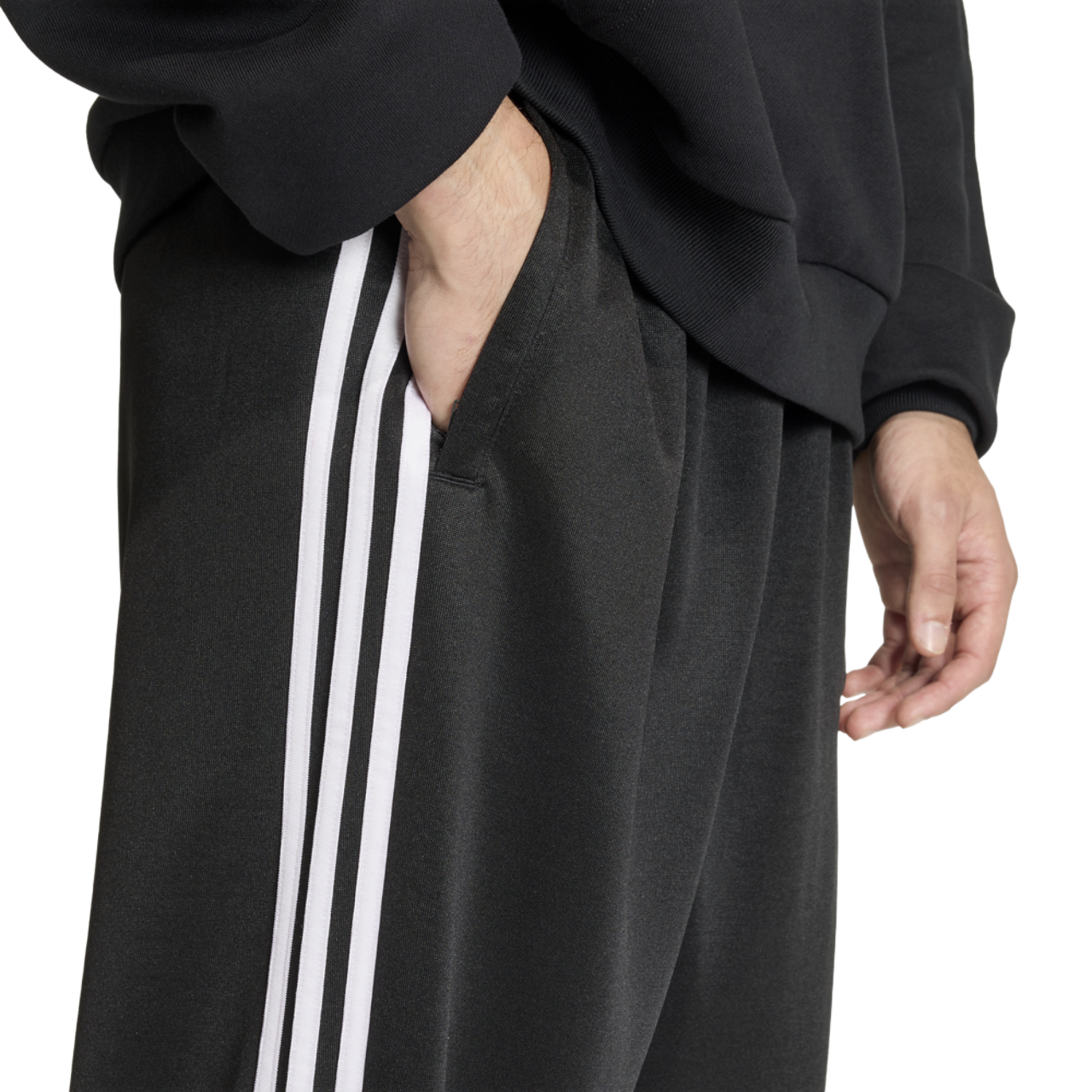 adidas Super Star Loose Track Pants Image 4 of 4. Tap to open photo gallery.