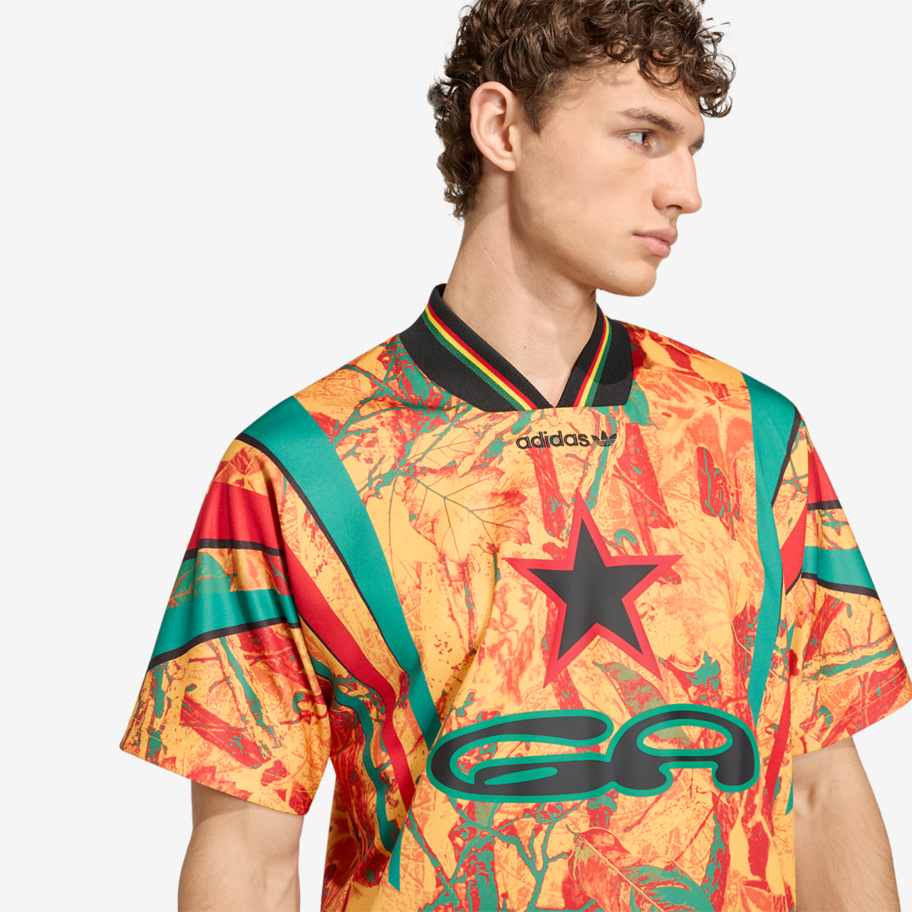 adidas Host City Graphic Jersey Image 3 of 6. Tap to open photo gallery.