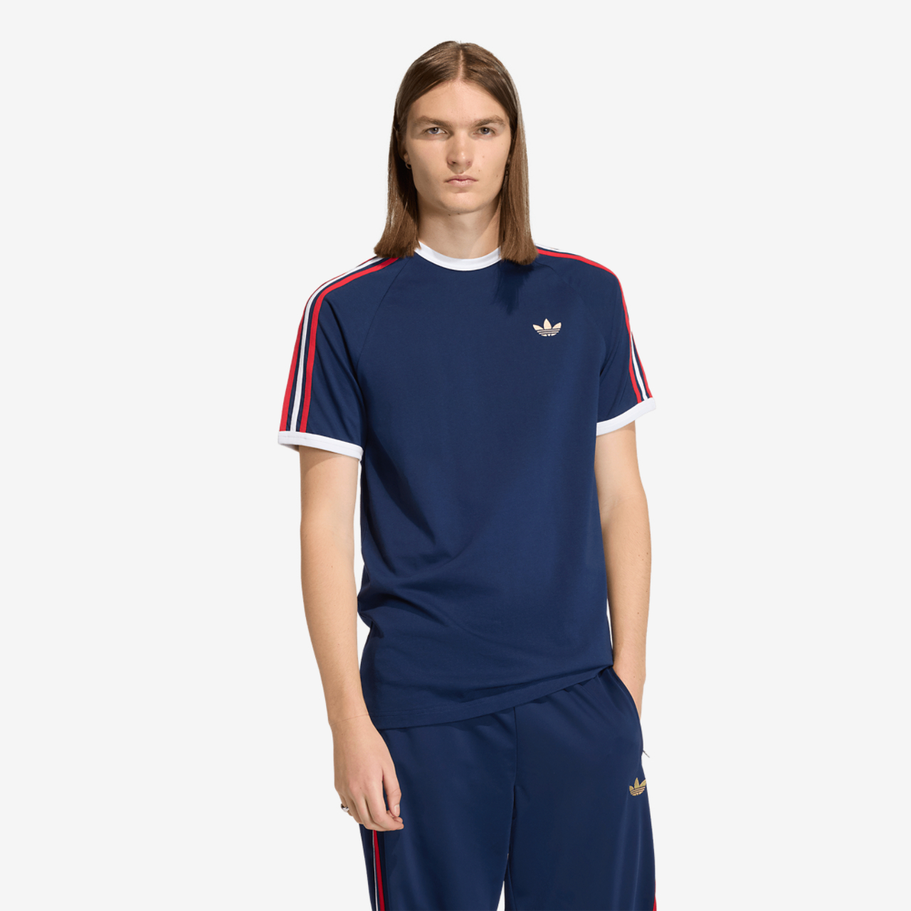 adidas 3-Stripes T-Shirt Image 1 of 7. Tap to open photo gallery.
