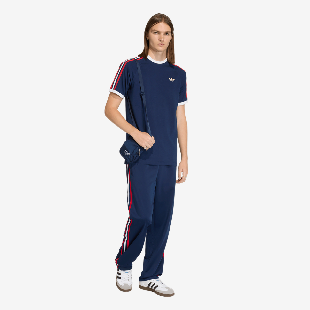 adidas 3-Stripes T-Shirt Image 6 of 7. Tap to open photo gallery.