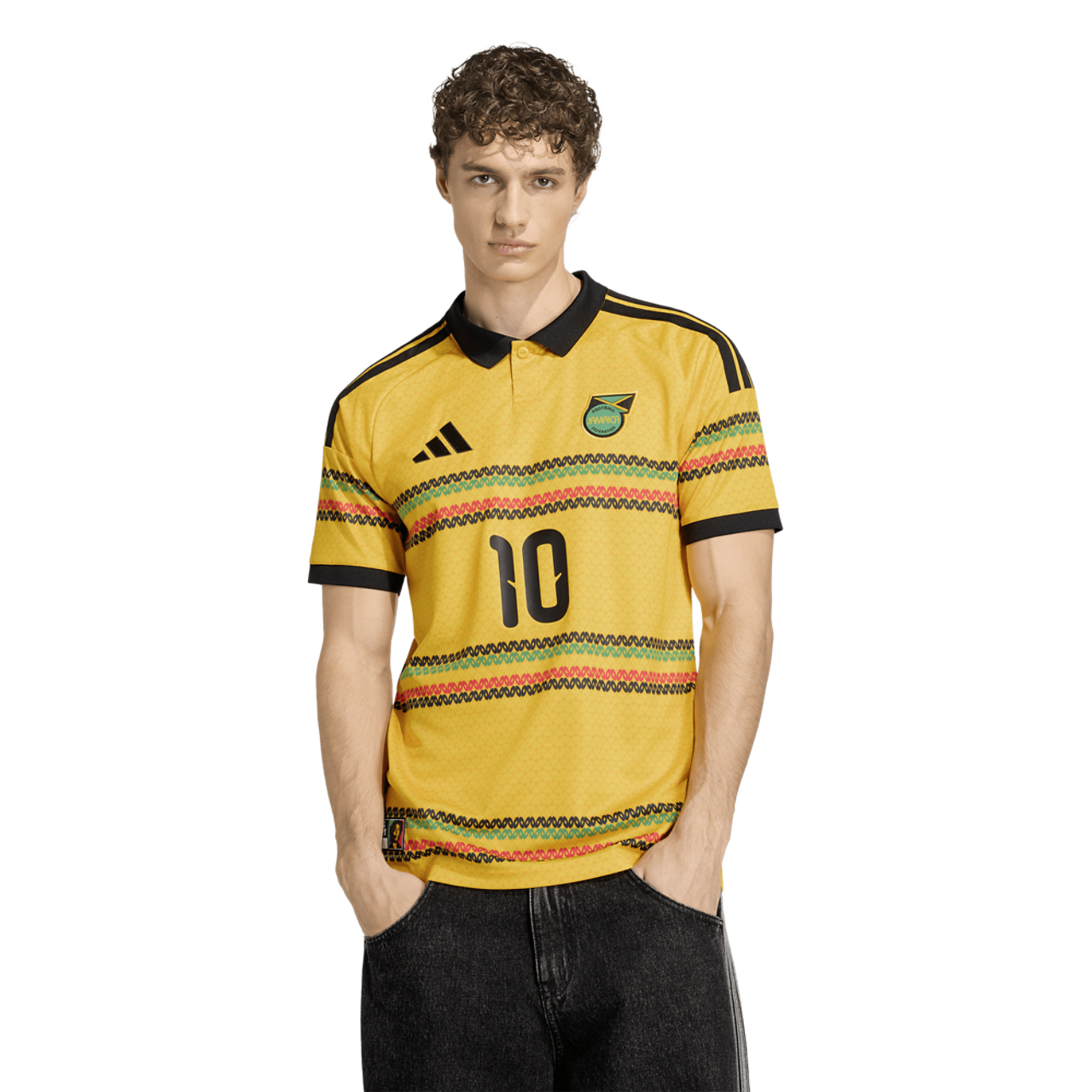 adidas Jamaica Home Jersey Image 2 of 7. Tap to open photo gallery.