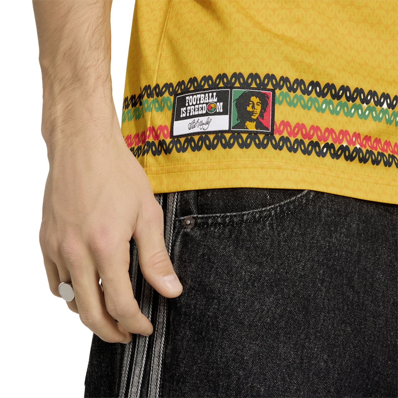 adidas Jamaica Home Jersey Image 3 of 7. Tap to open photo gallery.