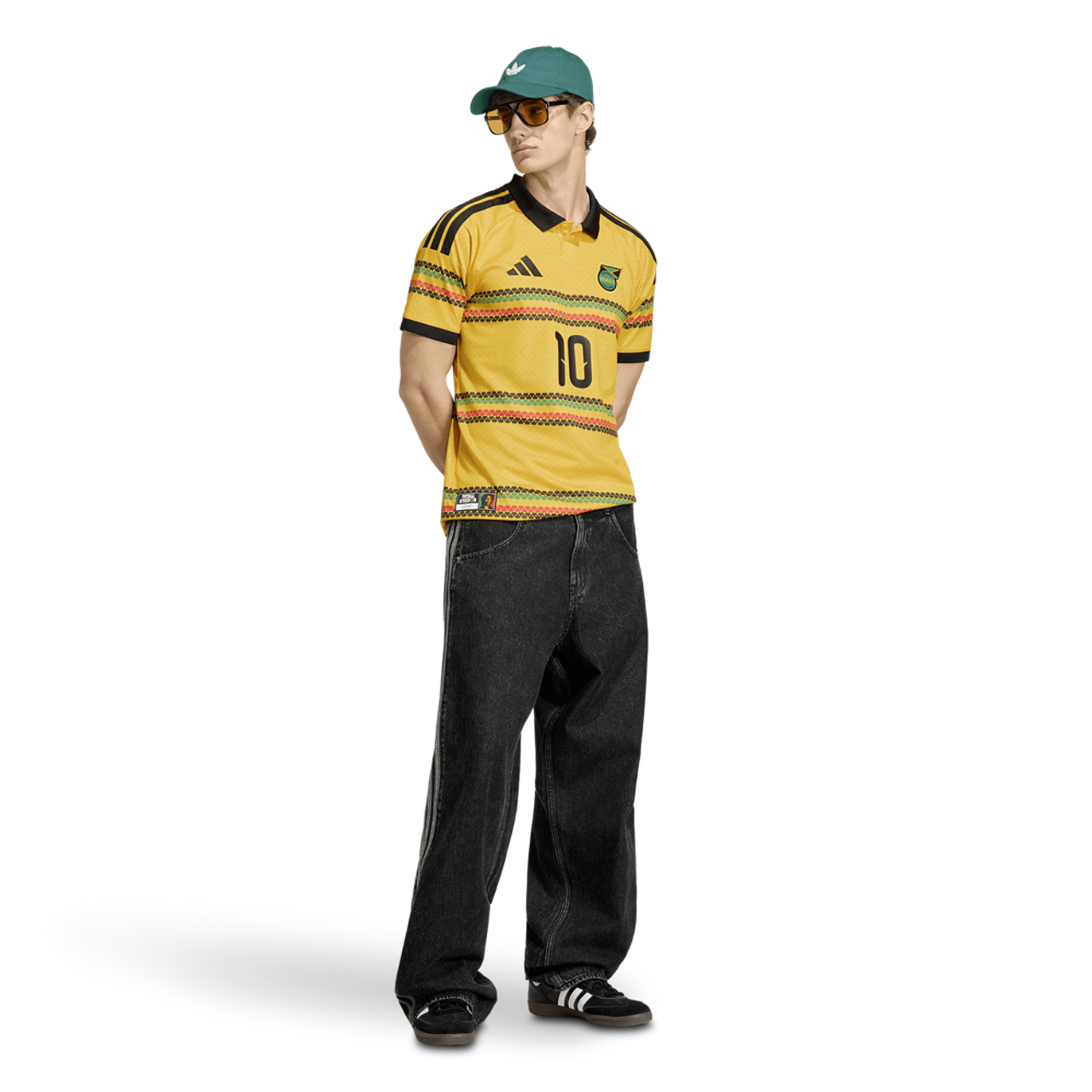 adidas Jamaica Home Jersey Image 4 of 7. Tap to open photo gallery.