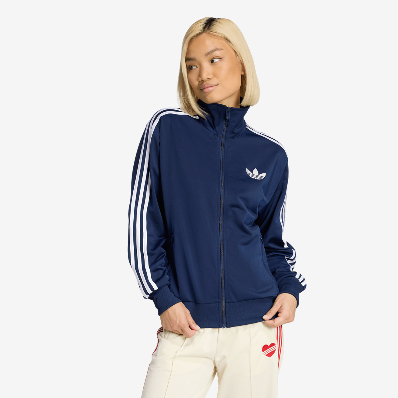 adidas Originals Firebird Classic Loose Track Top Image 1 of 6. Tap to open photo gallery.