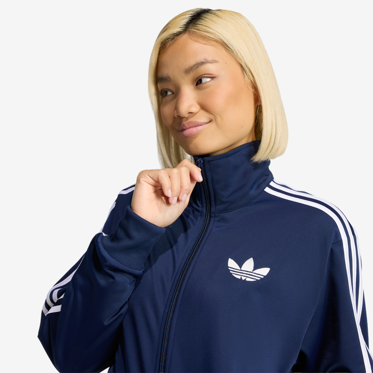 adidas Originals Firebird Classic Loose Track Top Image 3 of 6. Tap to open photo gallery.