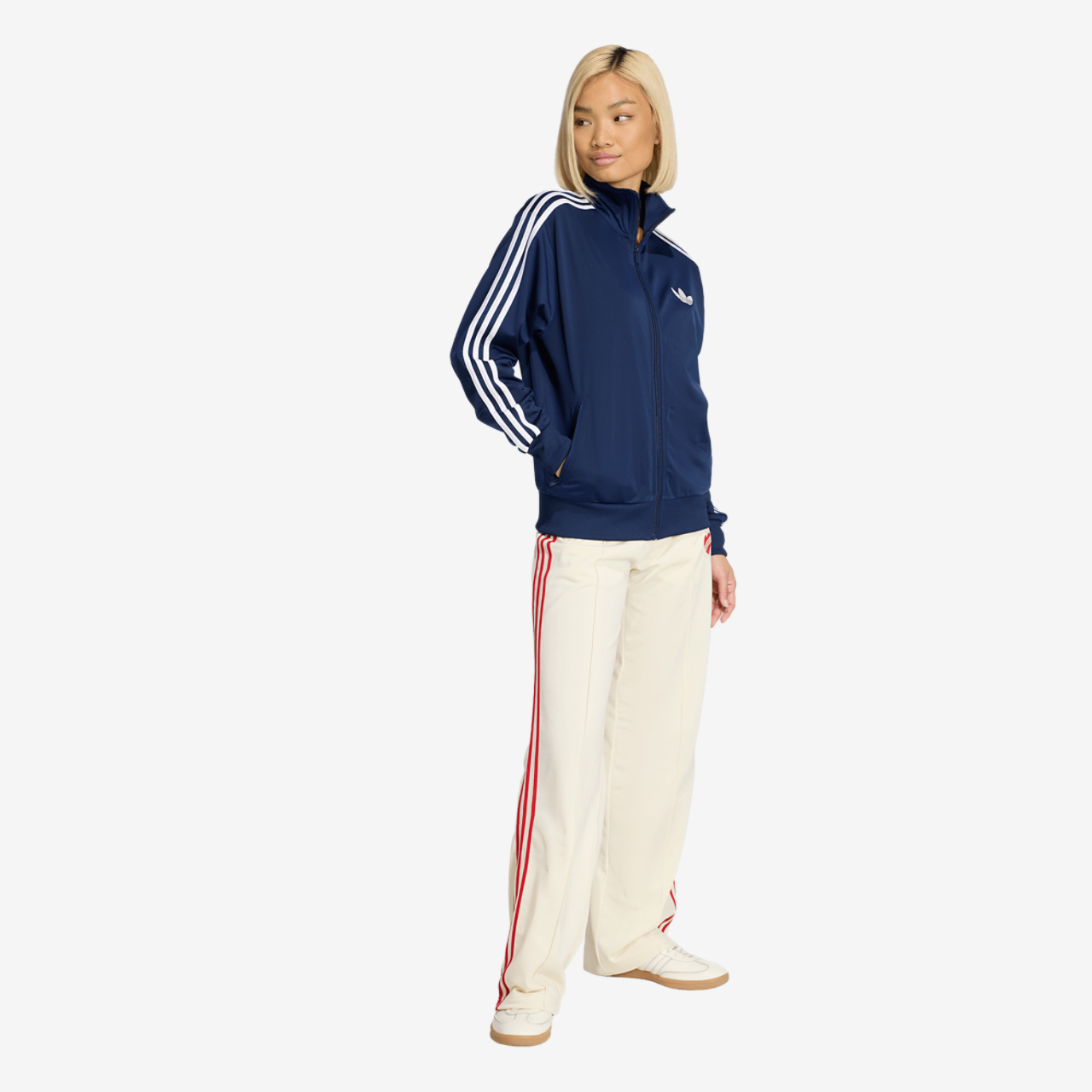 adidas Originals Firebird Classic Loose Track Top Image 5 of 6. Tap to open photo gallery.