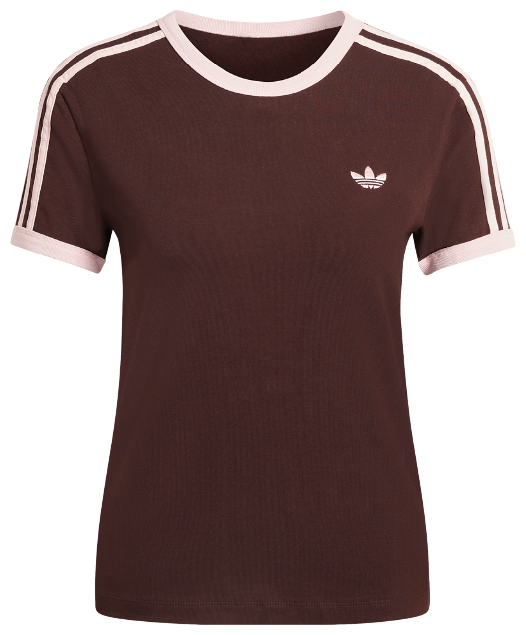 adidas Originals 3-Stripes Slim T-Shirt Image 6 of 6. Tap to open photo gallery.