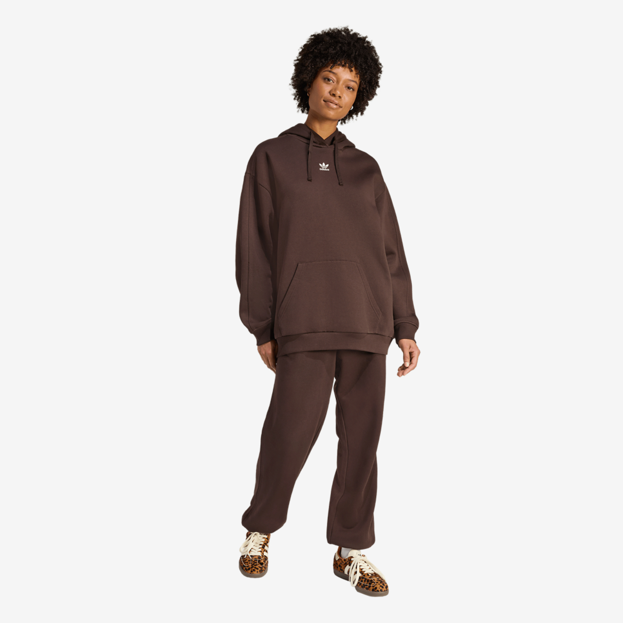 adidas Originals Essentials Oversized Hoodie Image 5 of 6. Tap to open photo gallery.
