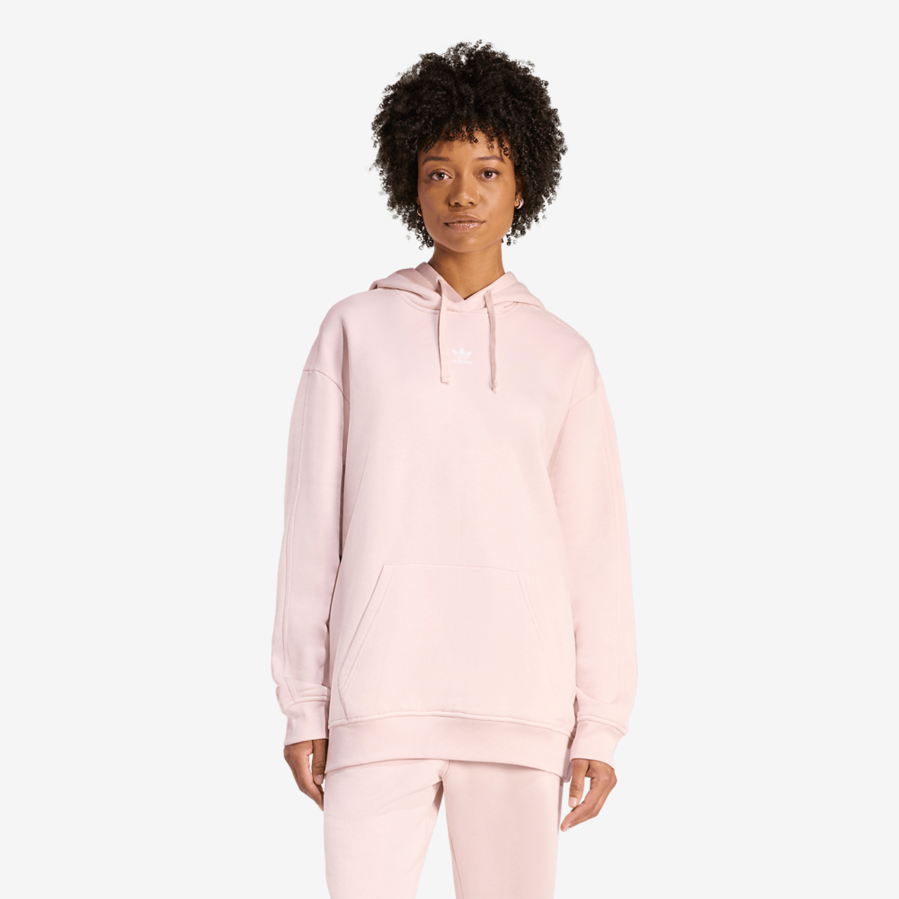 adidas Originals Essentials Oversized Hoodie Image 1 of 6. Tap to open photo gallery.
