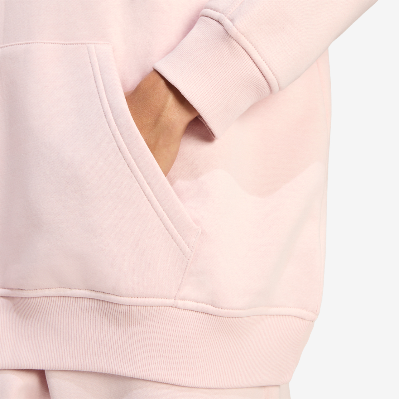 adidas Originals Essentials Oversized Hoodie Image 4 of 6. Tap to open photo gallery.