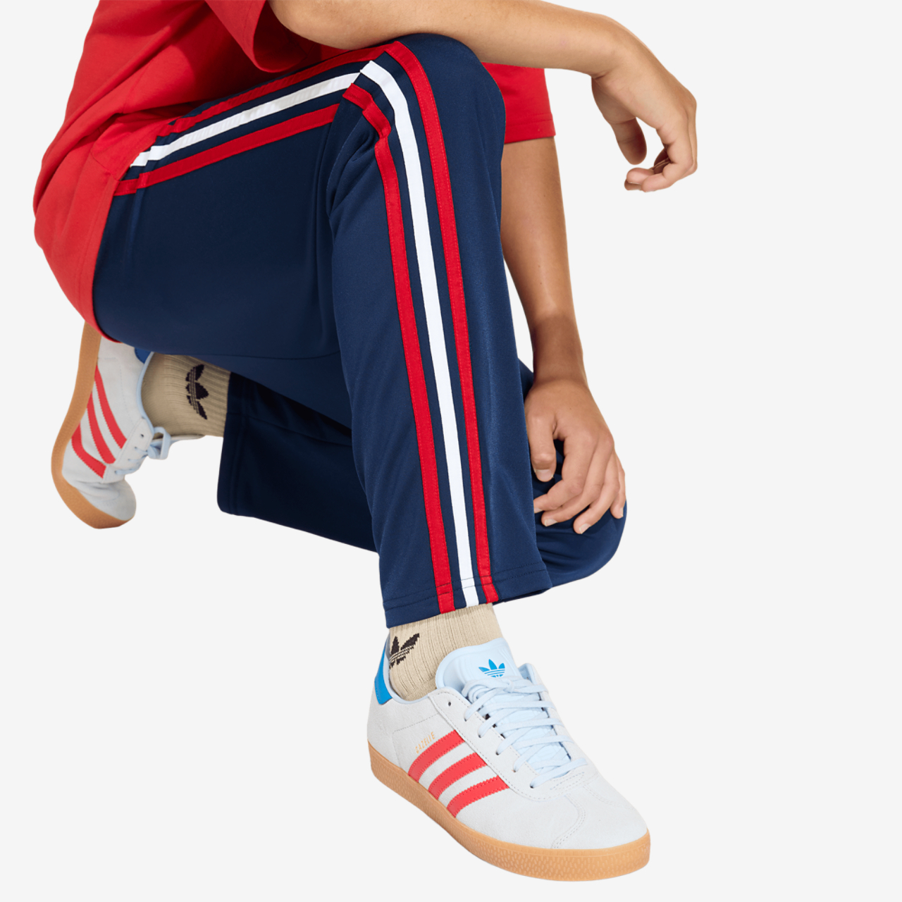 adidas Firebird Track Pants Image 3 of 6. Tap to open photo gallery.