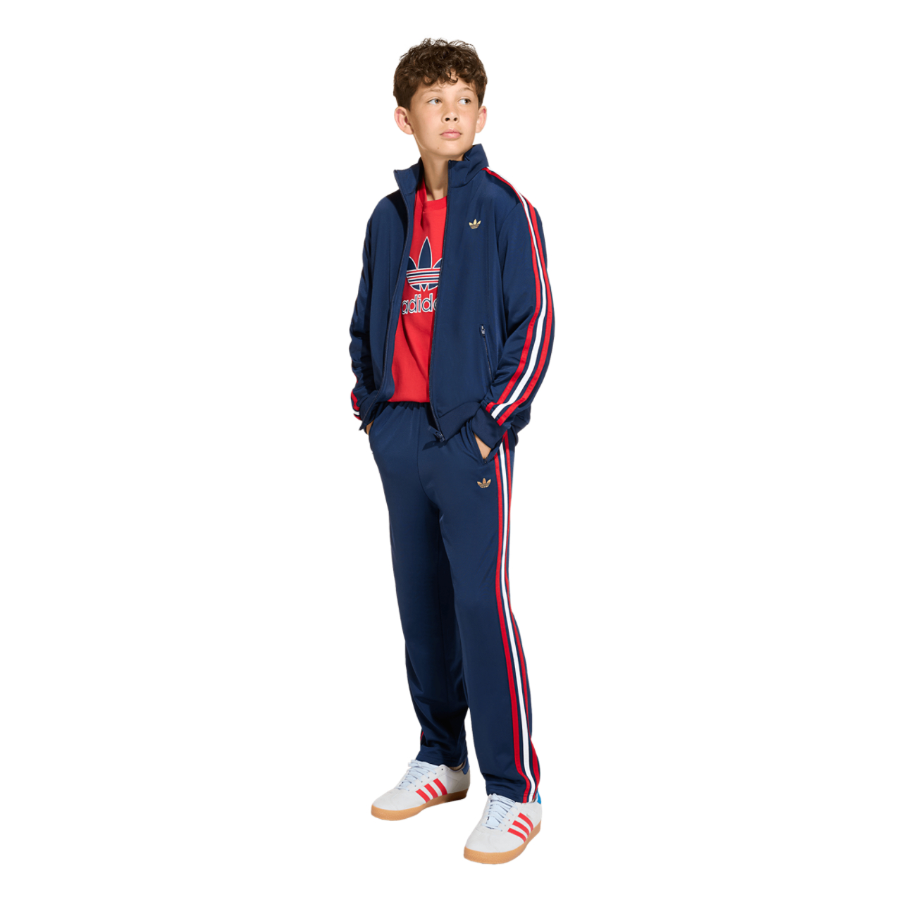 adidas Firebird Track Pants Image 5 of 6. Tap to open photo gallery.