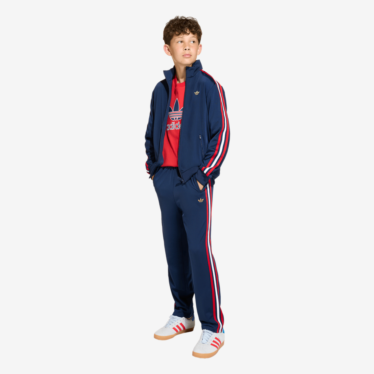 adidas Firebird Track Pants Image 5 of 6. Tap to open photo gallery.