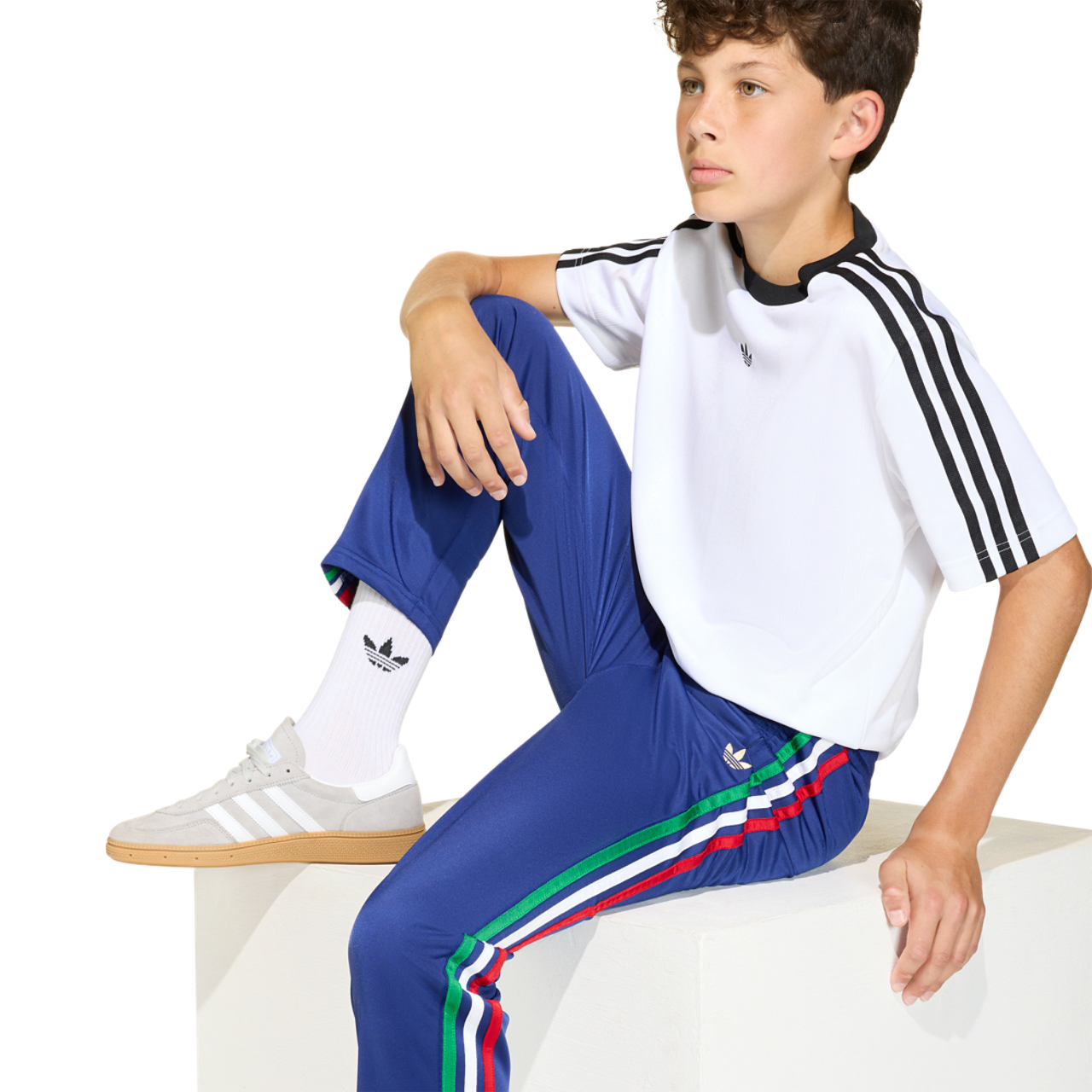 adidas Firebird Track Pants Image 3 of 6. Tap to open photo gallery.