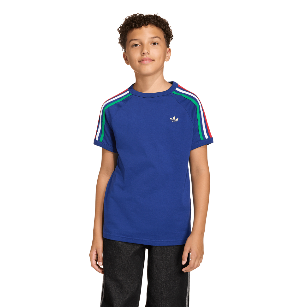adidas Originals Adicolor 3 Stripes T-Shirt Image 1 of 6. Tap to open photo gallery.