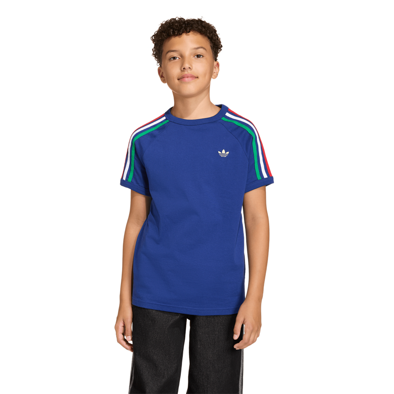 adidas Originals Adicolor 3 Stripes T-Shirt Image 1 of 6. Tap to open photo gallery.