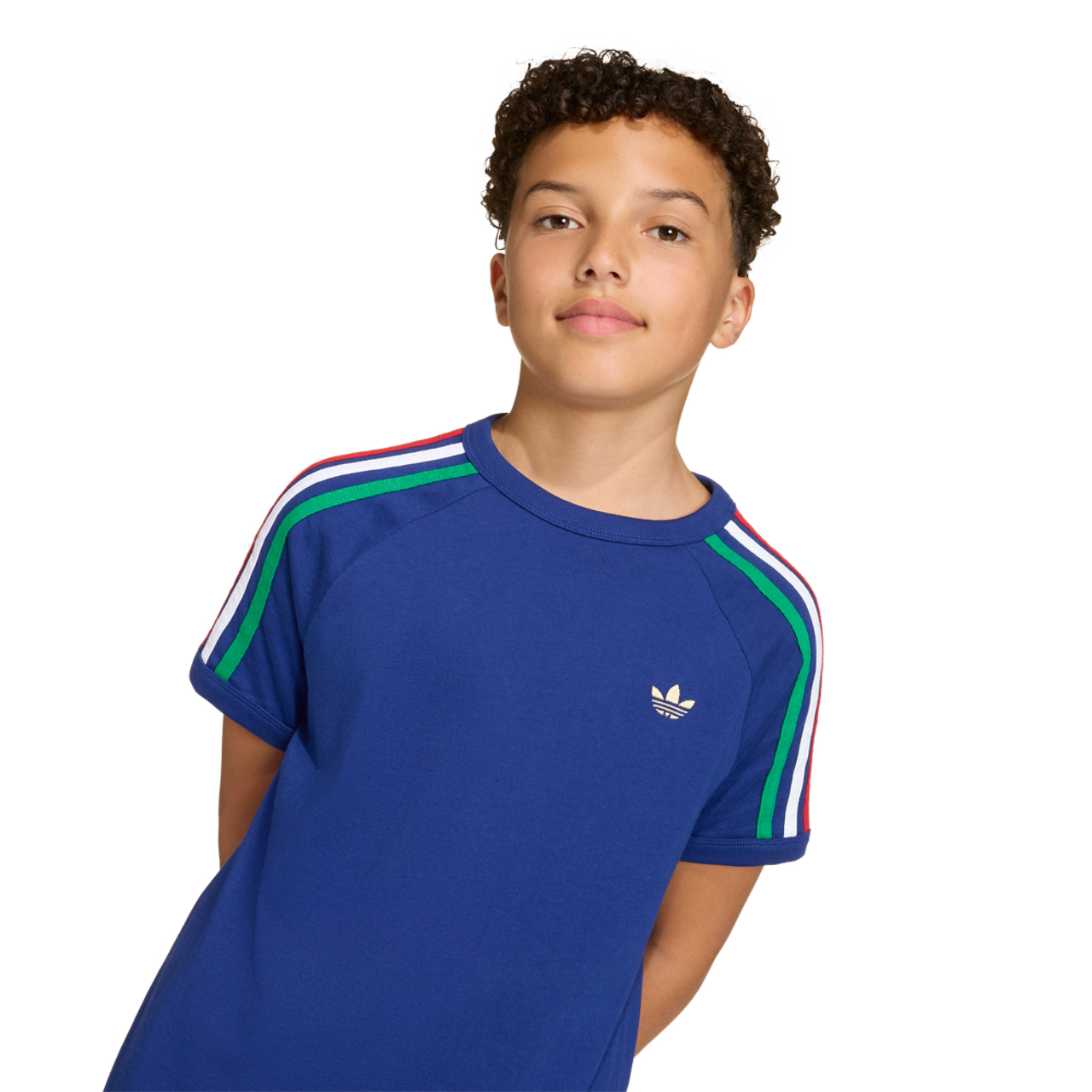 adidas Originals Adicolor 3 Stripes T-Shirt Image 4 of 6. Tap to open photo gallery.