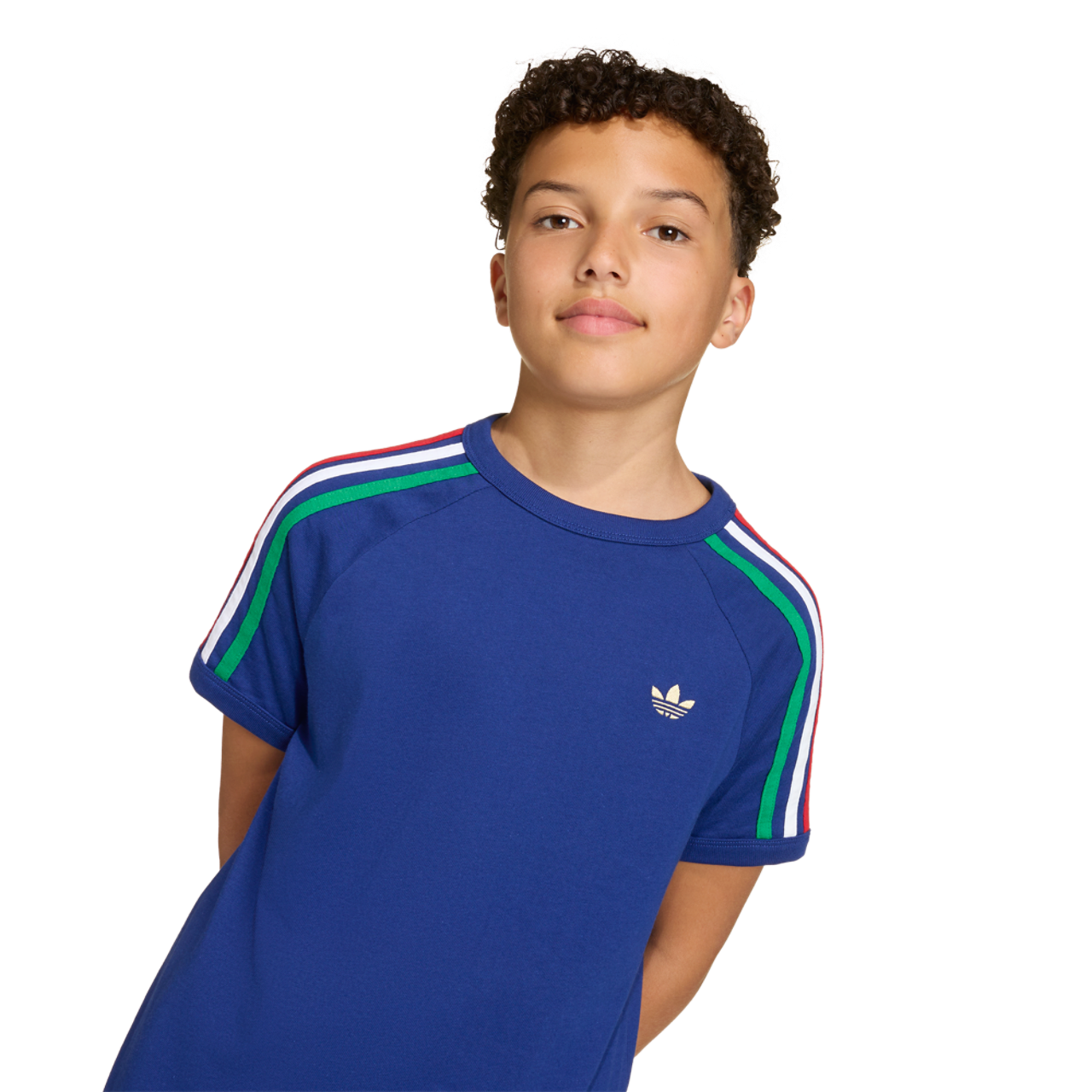 adidas Originals Adicolor 3 Stripes T-Shirt Image 4 of 6. Tap to open photo gallery.