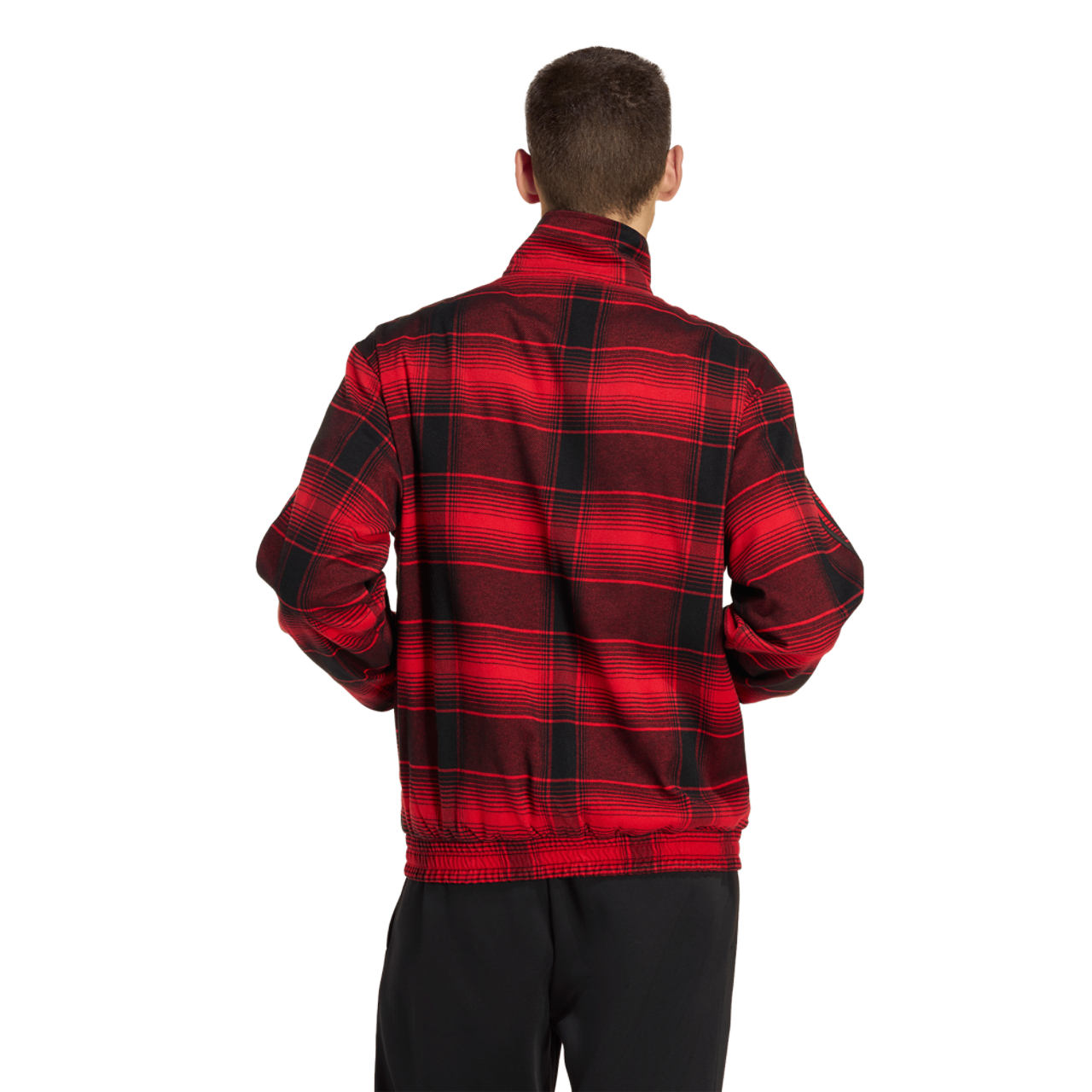adidas Originals Firebird Tartan Track Top Image 2 of 6. Tap to open photo gallery.