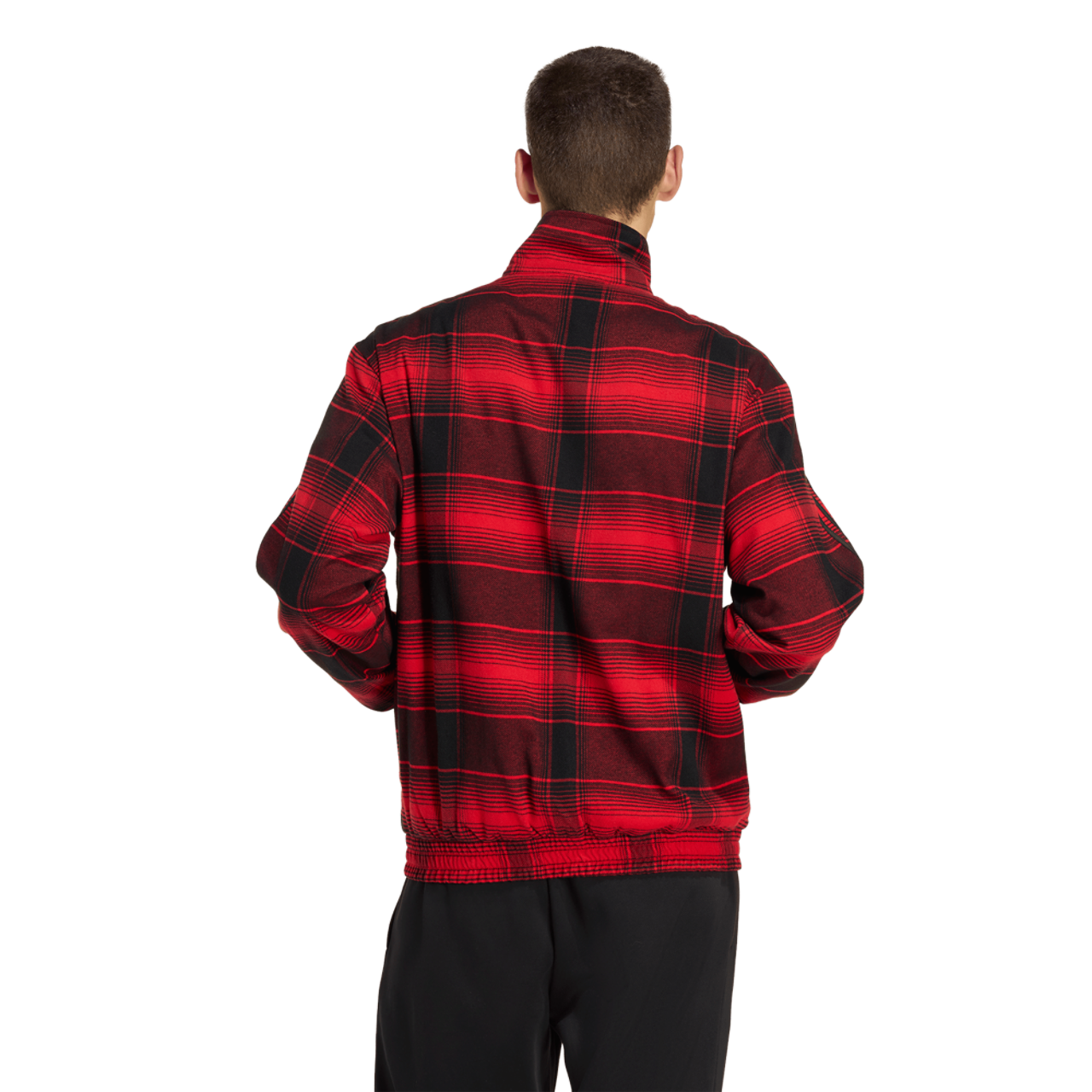 adidas Originals Firebird Tartan Track Top Image 2 of 6. Tap to open photo gallery.