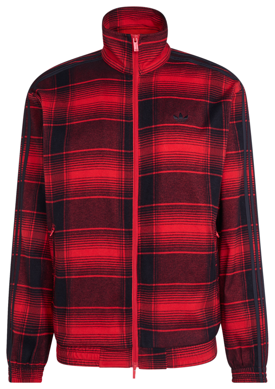 adidas Originals Firebird Tartan Track Top Image 6 of 6. Tap to open photo gallery.