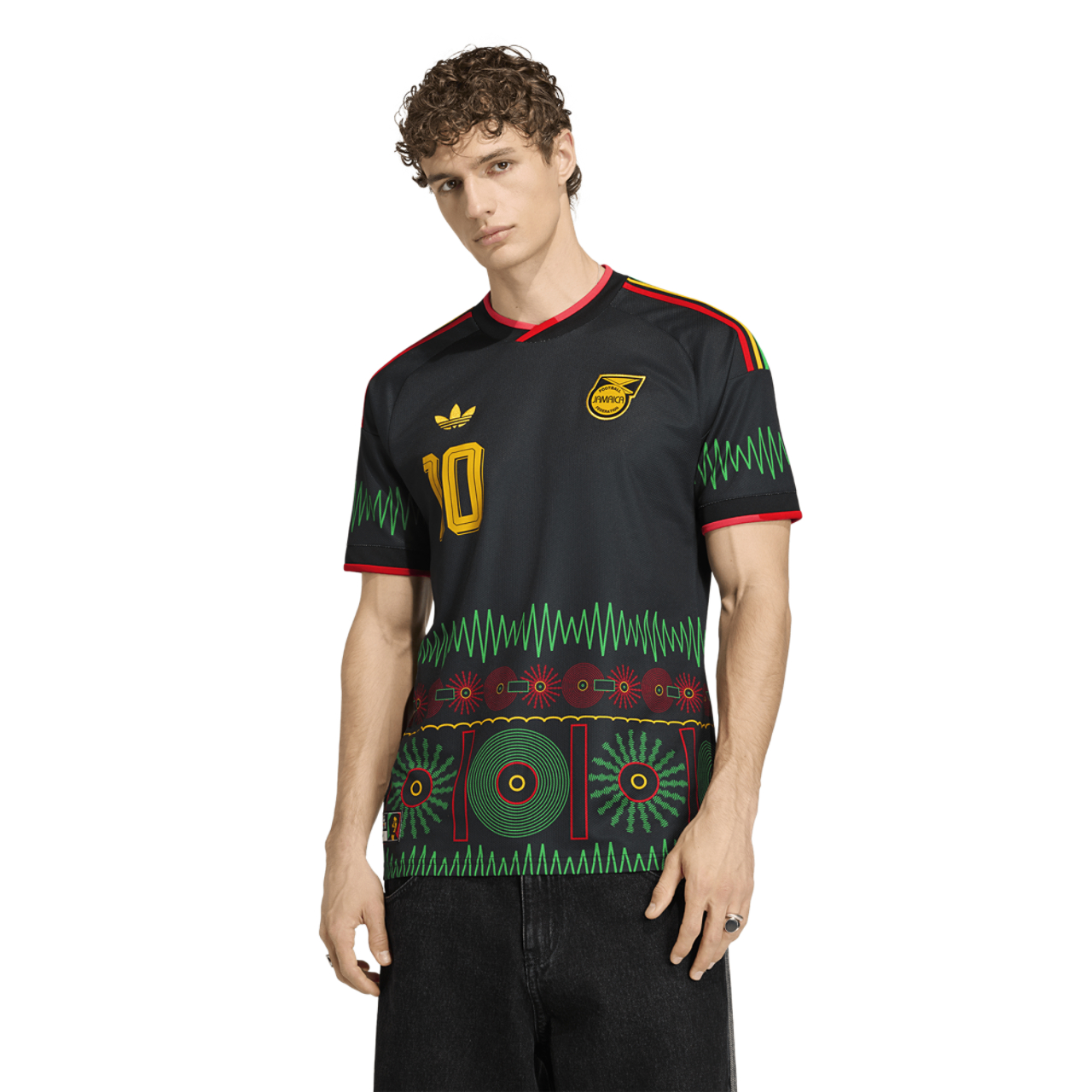 adidas Jamaica World Cup Away M10 Jersey Image 1 of 5. Tap to open photo gallery.
