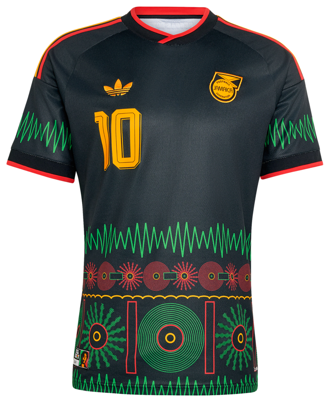 adidas Jamaica World Cup Away M10 Jersey Image 7 of 8. Tap to open photo gallery.