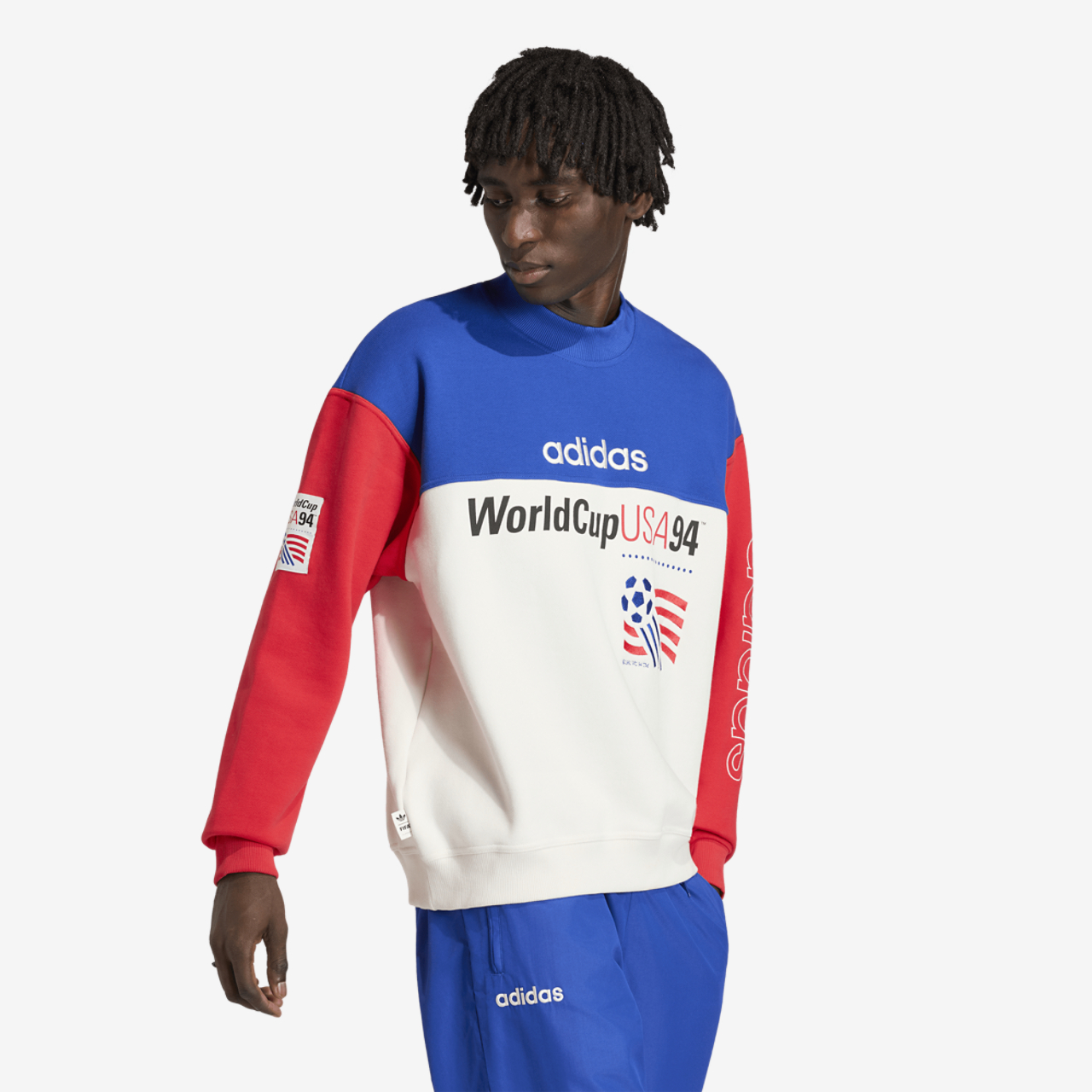 adidas US94 GR Crew Fleece Image 1 of 6. Tap to open photo gallery.