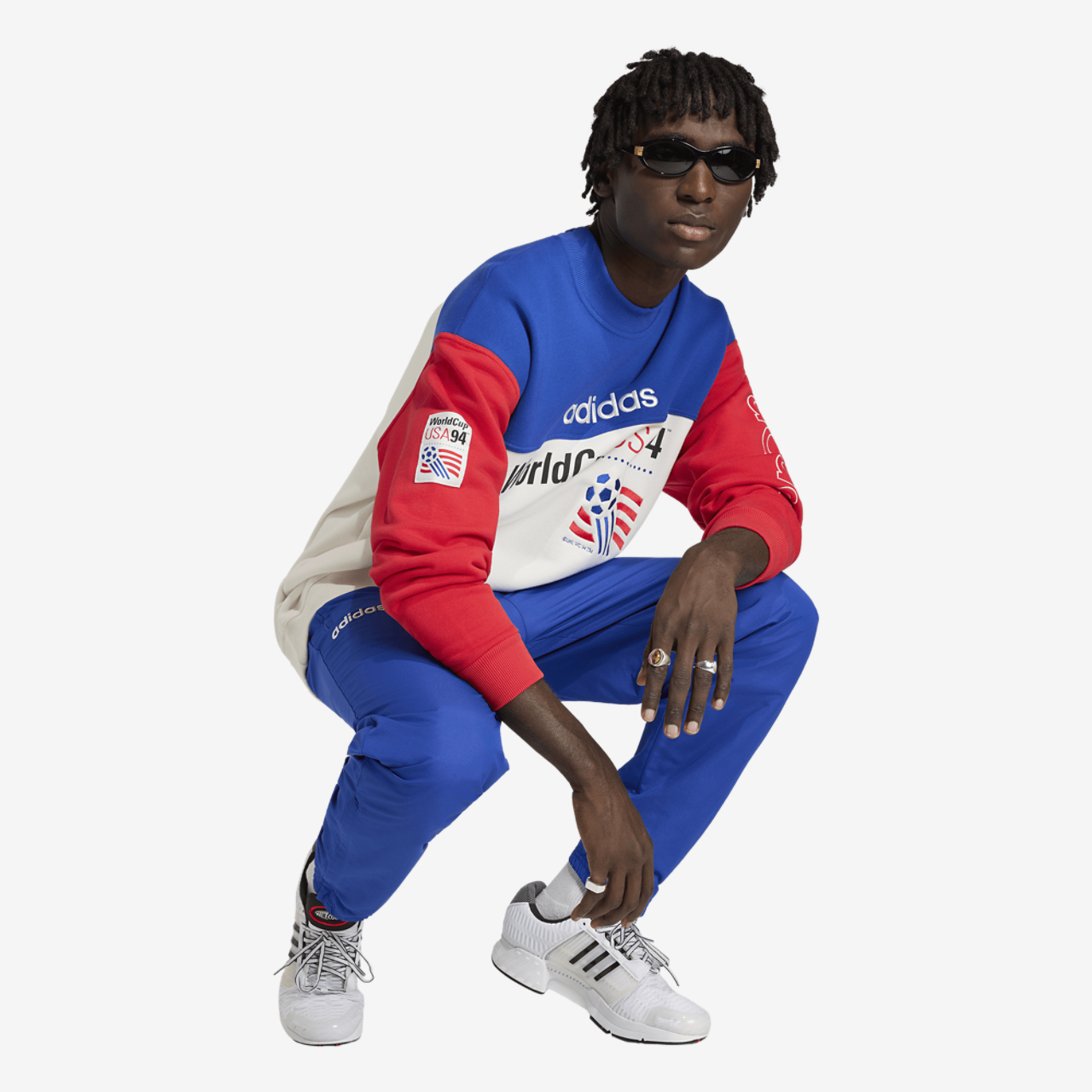 adidas US94 GR Crew Fleece Image 5 of 6. Tap to open photo gallery.