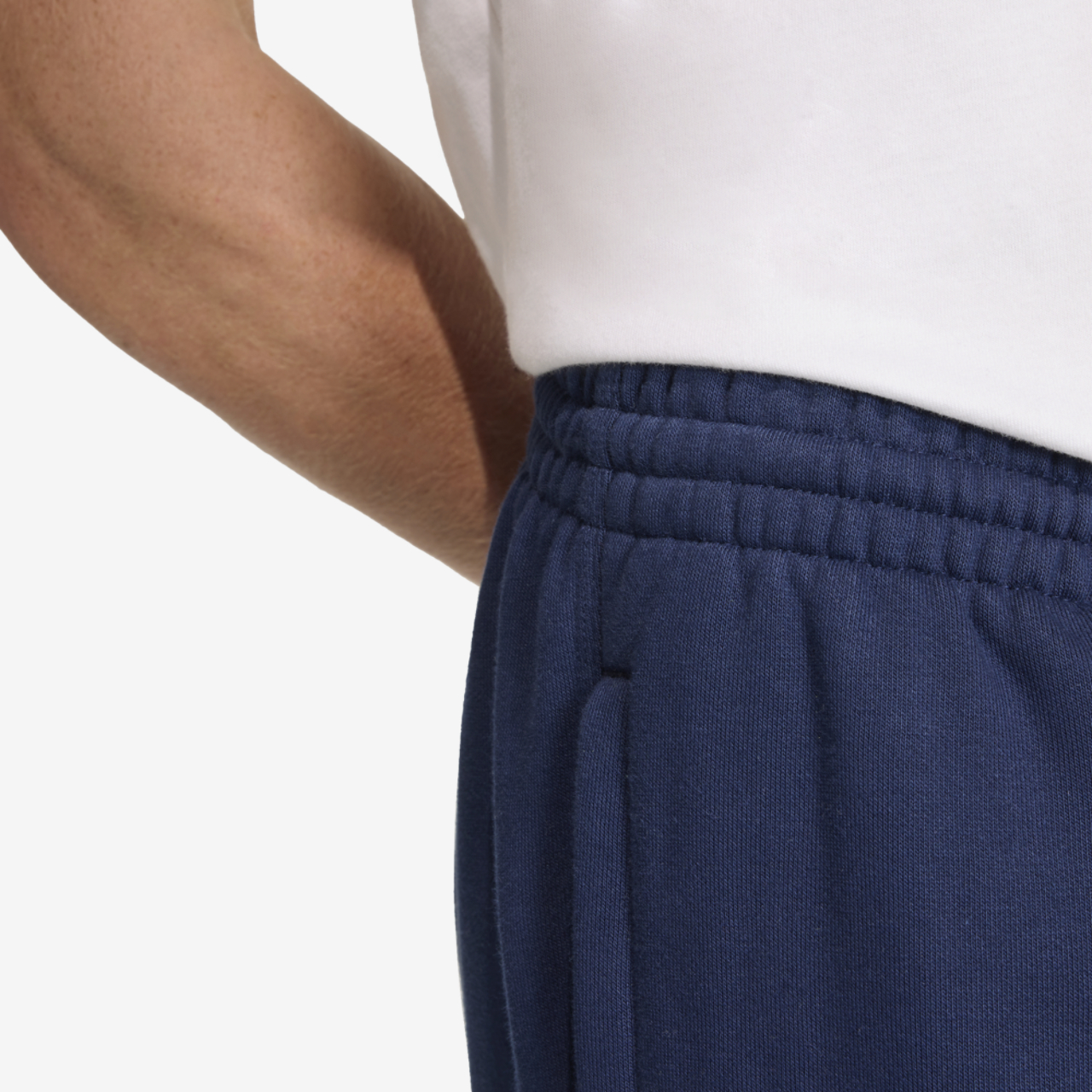 adidas Originals Trefoil Essentials Open Hem Pants Image 6 of 7. Tap to open photo gallery.