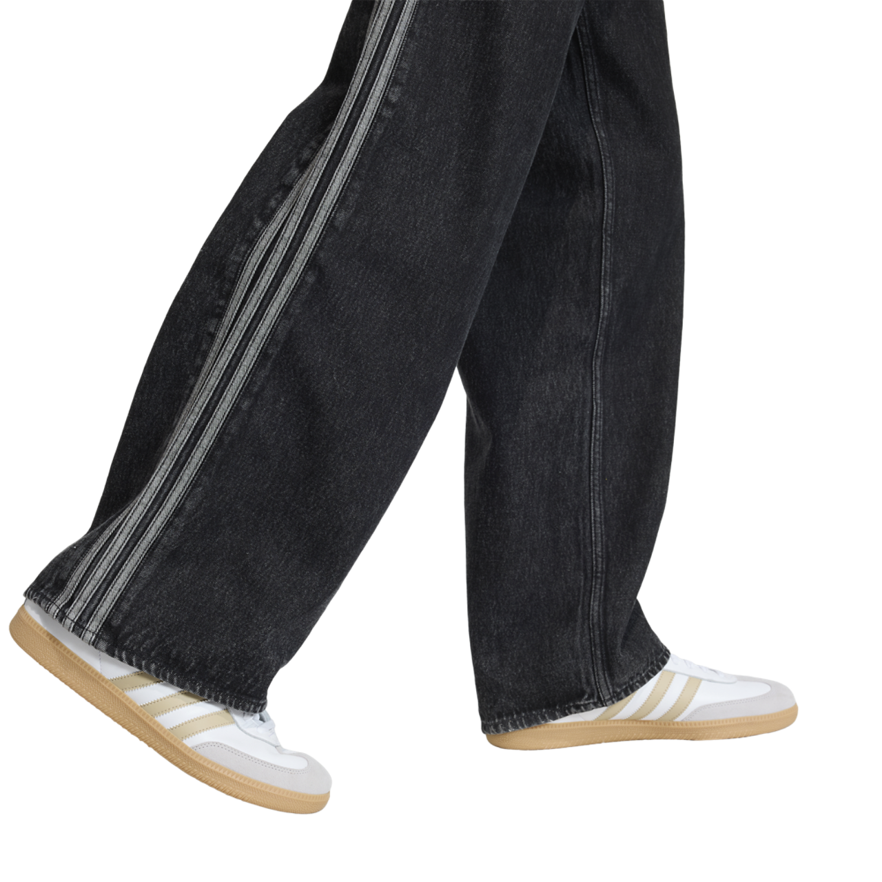 adidas Originals Adicolor Firebird Denim Jeans Image 4 of 6. Tap to open photo gallery.