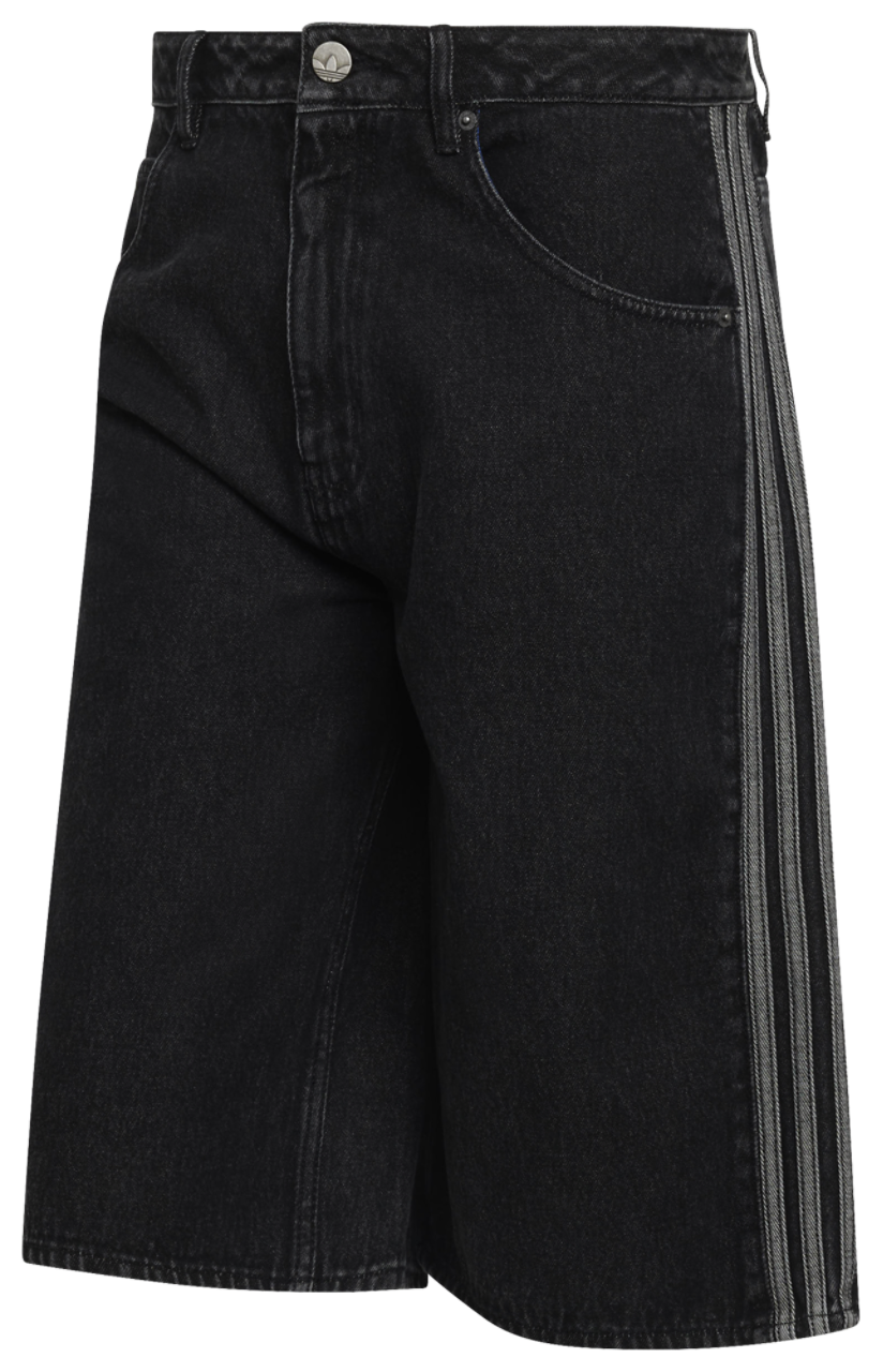 adidas Originals Firebird Adicolor Denim Shorts Image 7 of 7. Tap to open photo gallery.