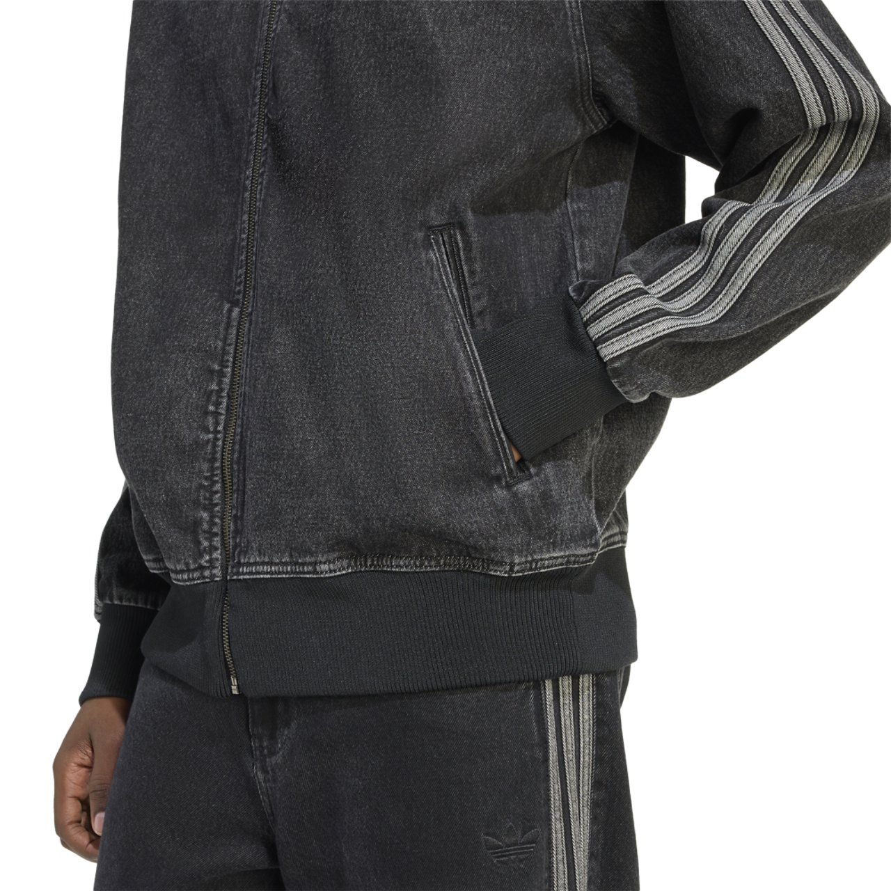 adidas Originals Adicolor Denim Firebird Track Top - Men's | Foot