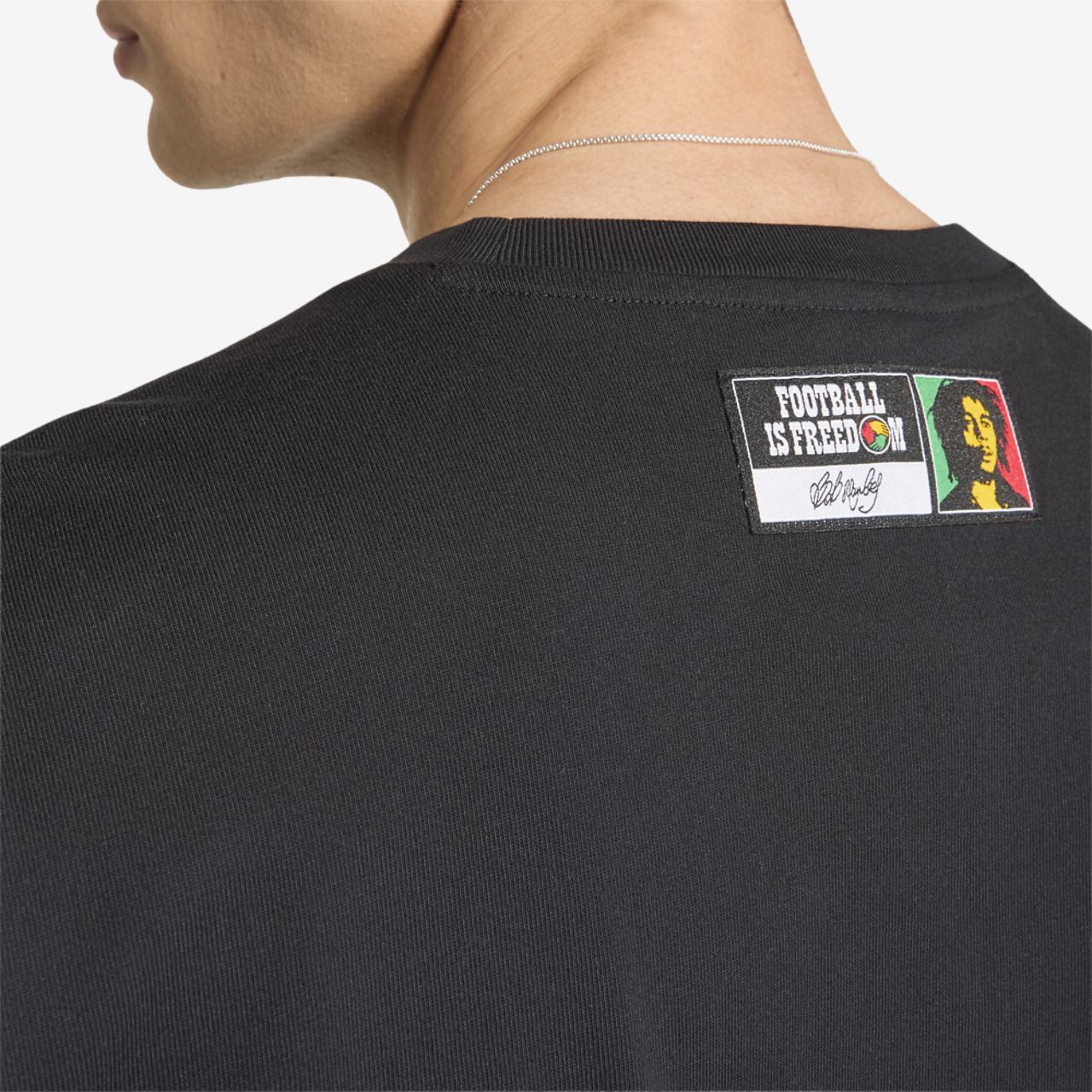 adidas Jamaica Bob OG 1 T-Shirt Image 5 of 11. Tap to open photo gallery.