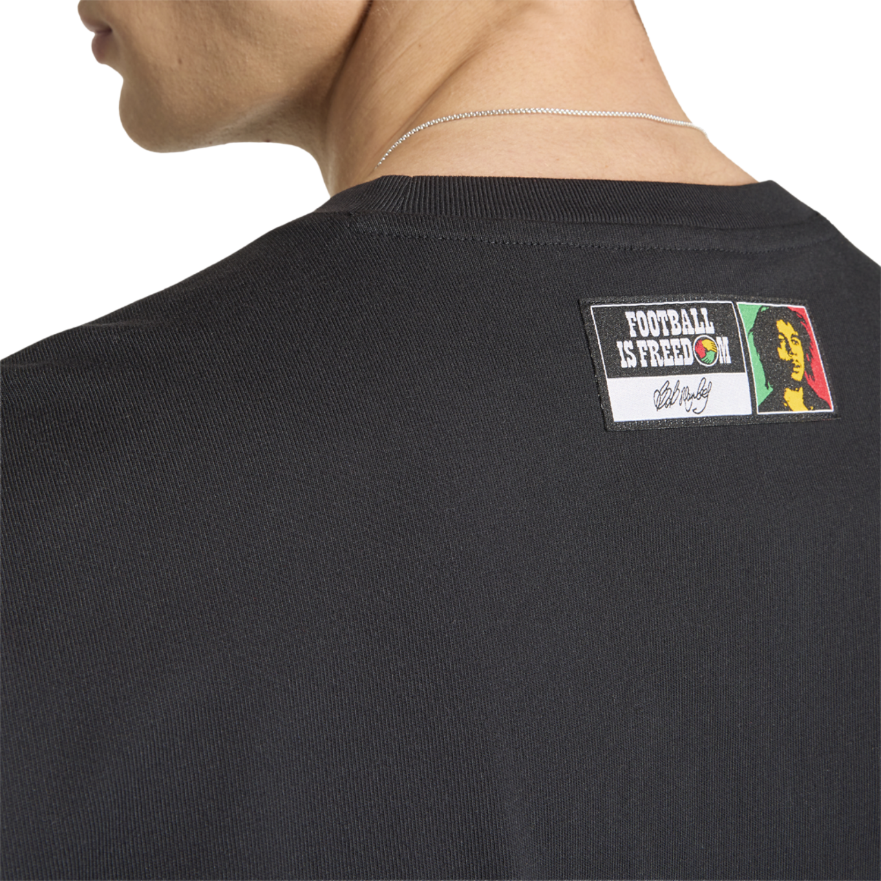 adidas Jamaica Bob OG 1 T-Shirt Image 5 of 11. Tap to open photo gallery.