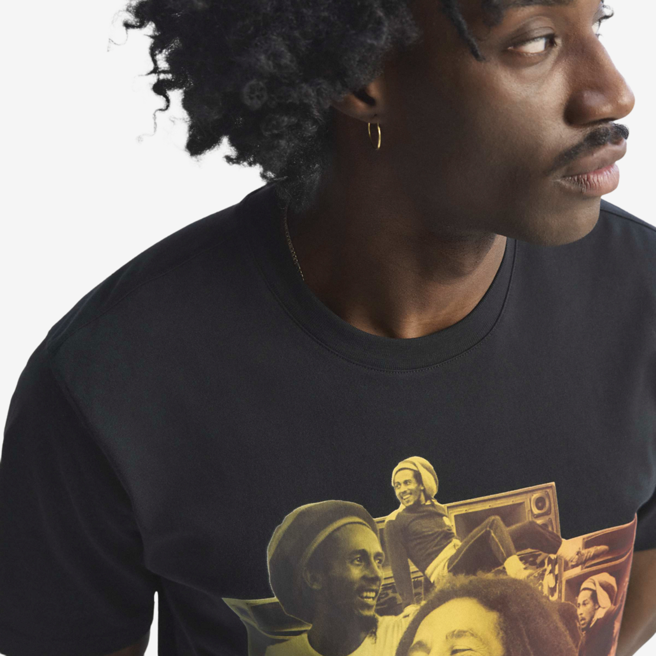 adidas Jamaica Bob OG 1 T-Shirt Image 6 of 11. Tap to open photo gallery.