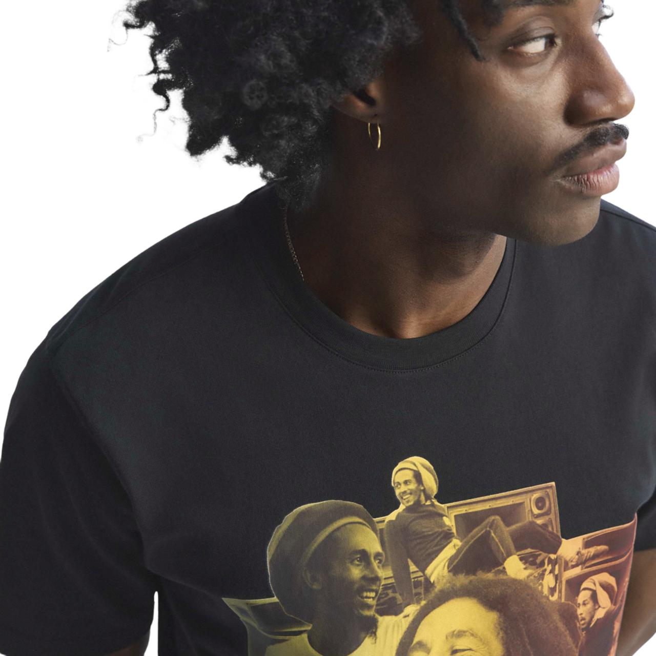 adidas Jamaica Bob OG 1 T-Shirt Image 6 of 11. Tap to open photo gallery.