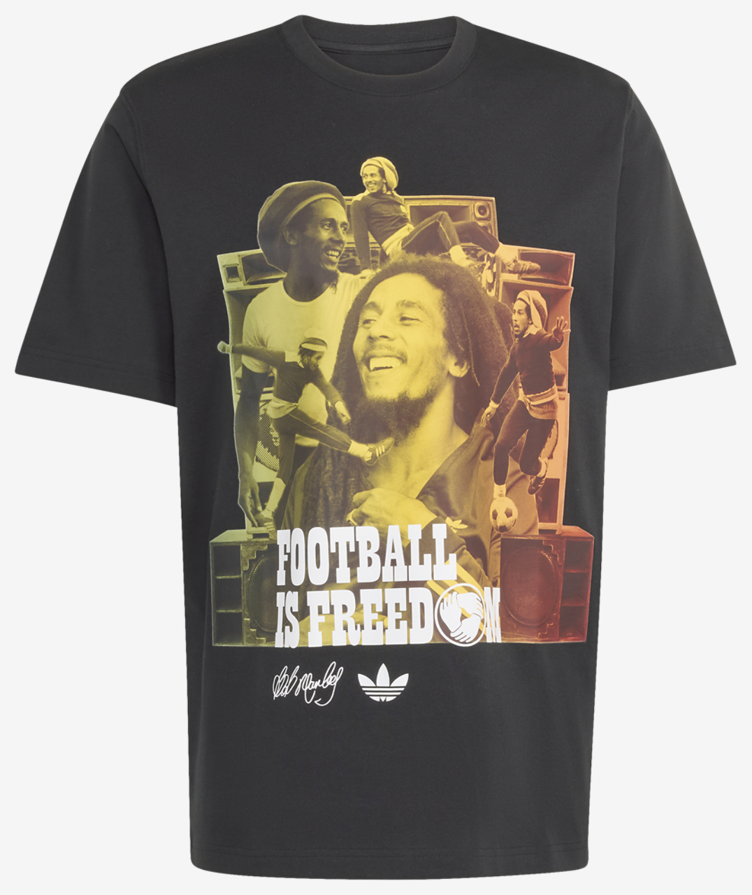 adidas Jamaica Bob OG 1 T-Shirt Image 11 of 11. Tap to open photo gallery.
